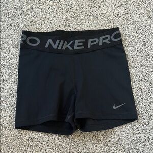 Nike Pro Black Athletic Shorts